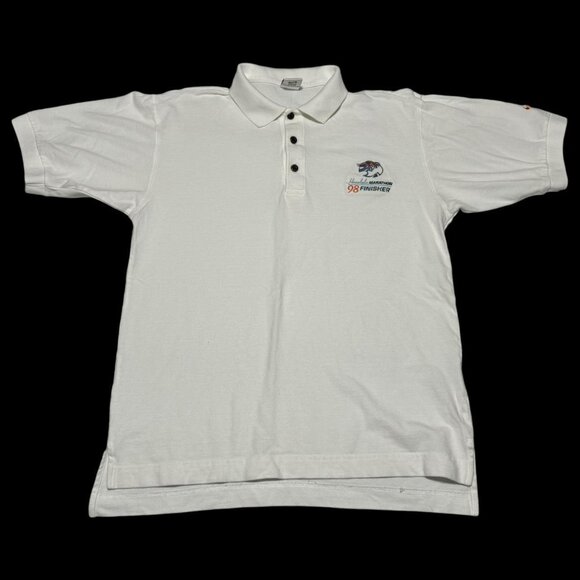 Nike Vintage 1998 Honolulu Marathon Finisher Polo Shirt Adult Medium - Picture 1 of 6